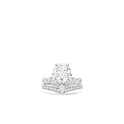 CHAUMET - JOSÉPHINE - BAGUE - Solitaire en platine, diamant 2 carats, diamants - 083872