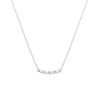 Pendentif en or blanc, diamants