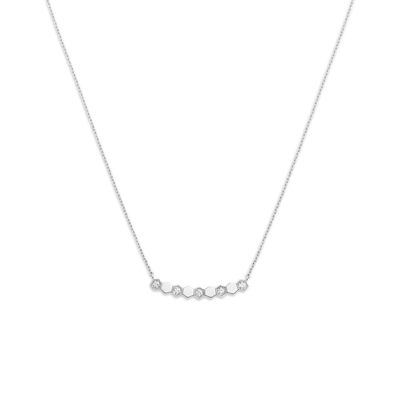 CHAUMET - Bee de Chaumet蜂格 - 项链 - 白金吊坠，钻石 - 083982