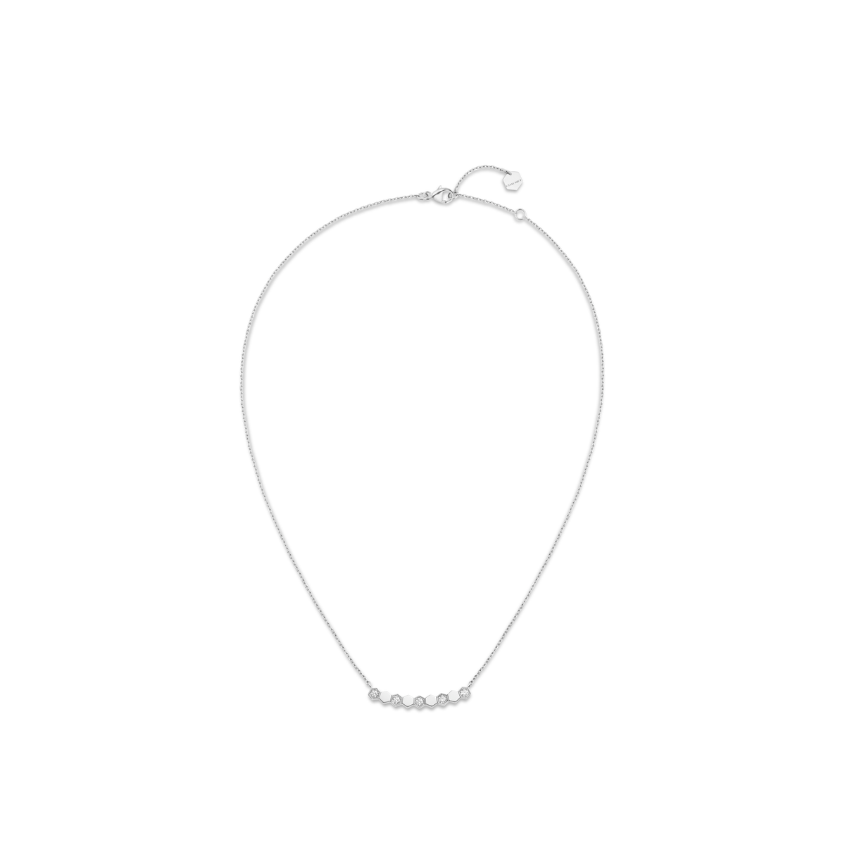 CHAUMET - Bee de Chaumet蜂格 - 项链 - 白金吊坠，钻石 - 083982