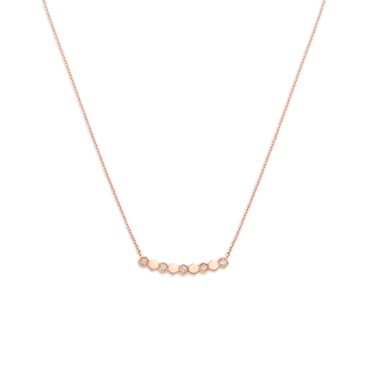 CHAUMET - BEE DE CHAUMET - PENDENTIF - Pendentif en or rose, diamants - 083983
