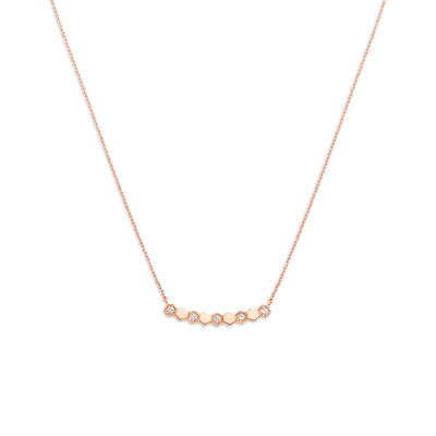 CHAUMET - BEE DE CHAUMET - PENDENTIF - Pendentif en or rose, diamants - 083983