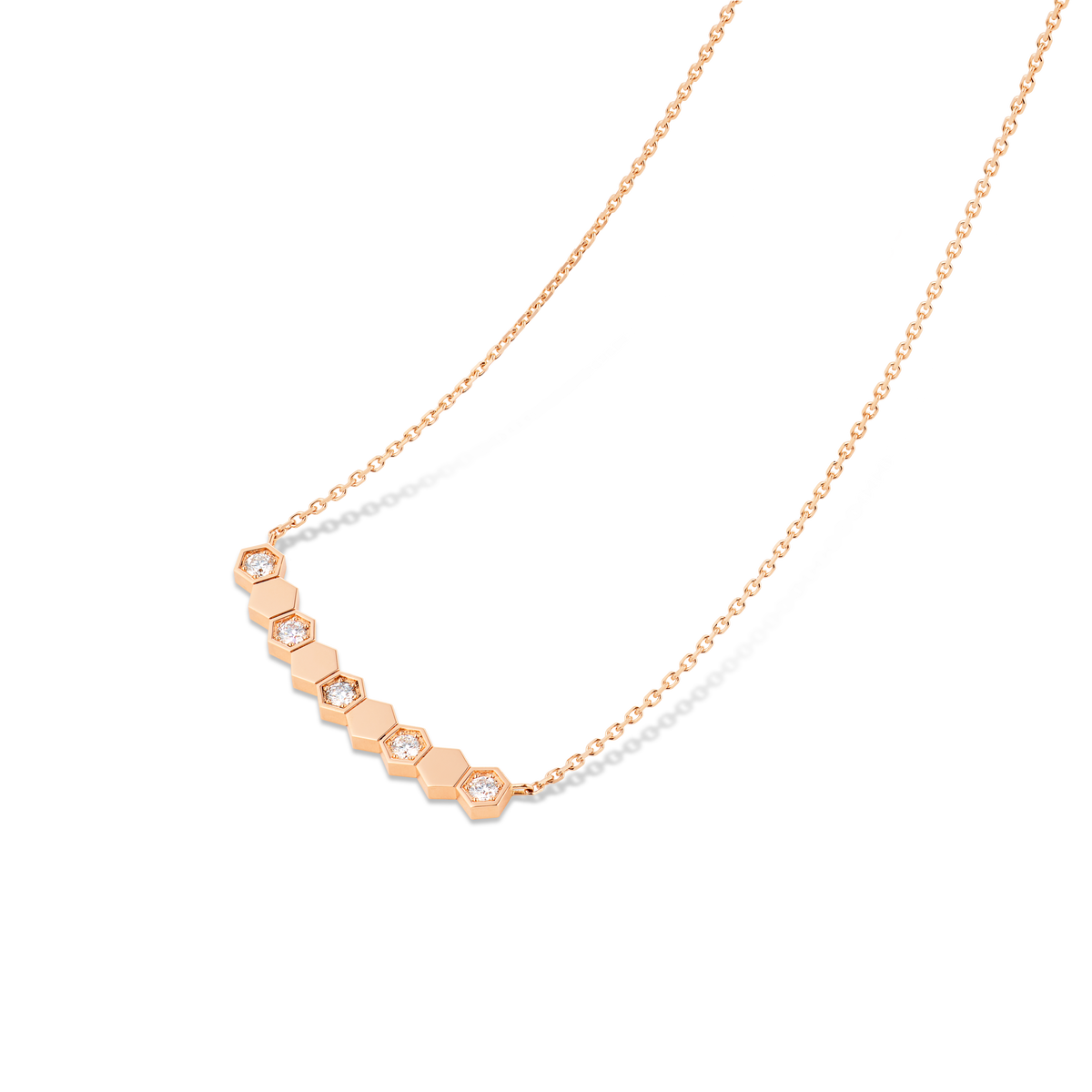 CHAUMET - BEE DE CHAUMET - PENDENTIF - Pendentif en or rose, diamants - 083983