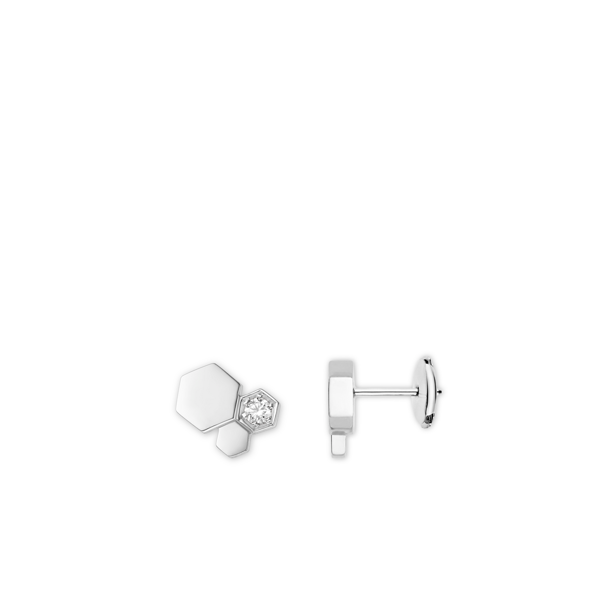 CHAUMET - Bee de Chaumet蜂格 - 耳环 - 白金耳环，钻石 - 083984