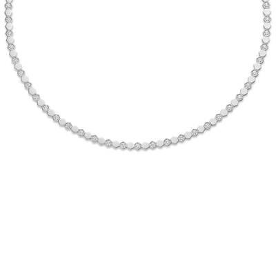CHAUMET - BEE DE CHAUMET - COLLIER - Collier en or blanc, diamants - 083986
