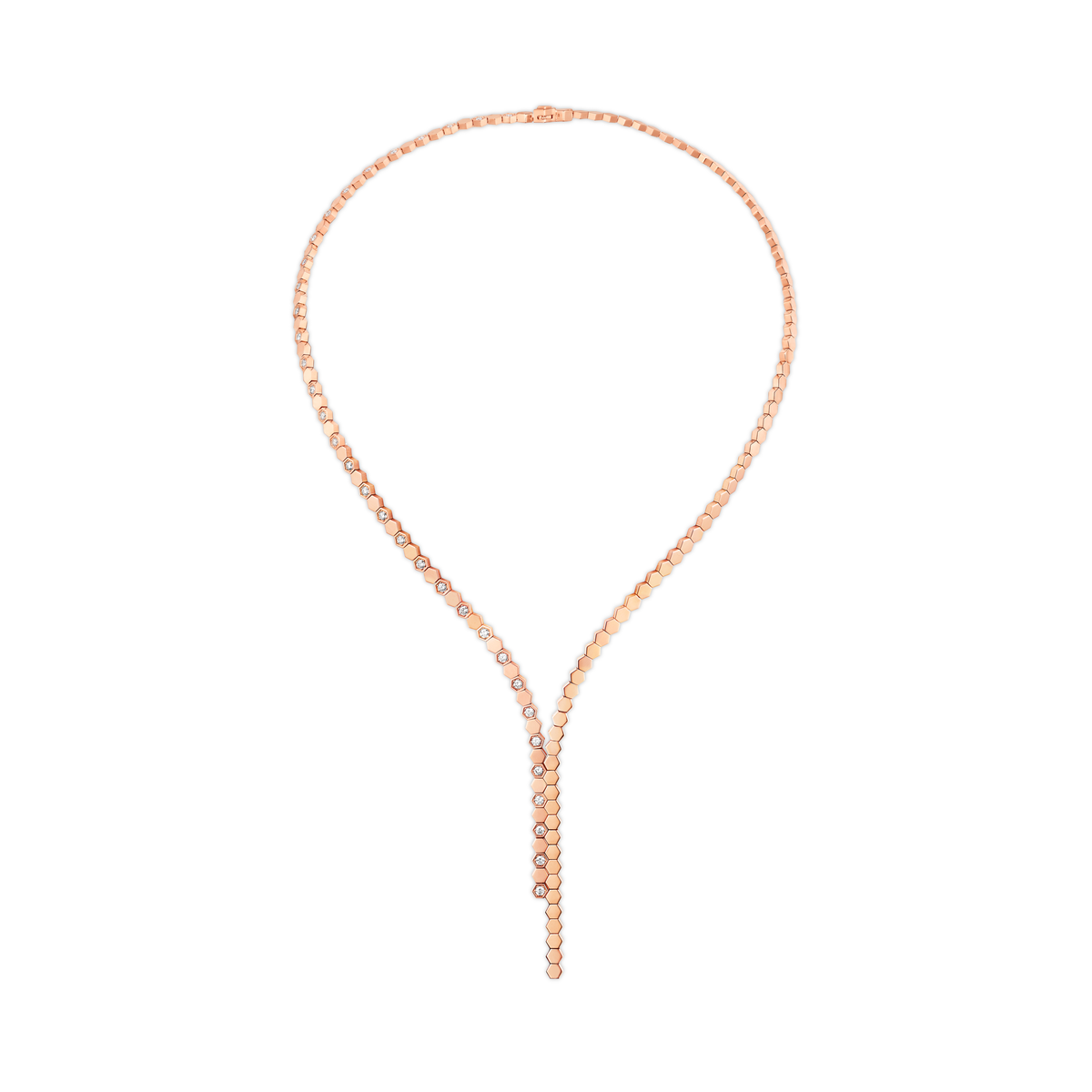 CHAUMET - Bee de Chaumet蜂格 - 项链 - 玫瑰金项链，钻石 - 083989