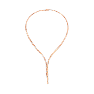 CHAUMET - Bee de Chaumet蜂格 - 项链 - 玫瑰金项链，钻石 - 083989