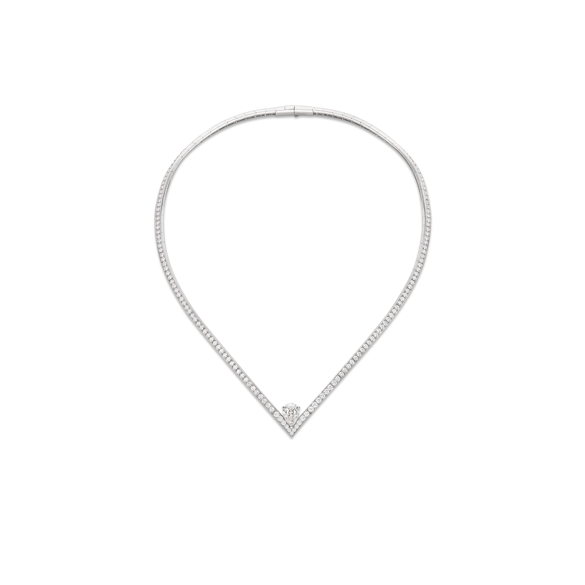 CHAUMET - JOSÉPHINE - NECKLACE - White gold necklace, diamonds - 084095