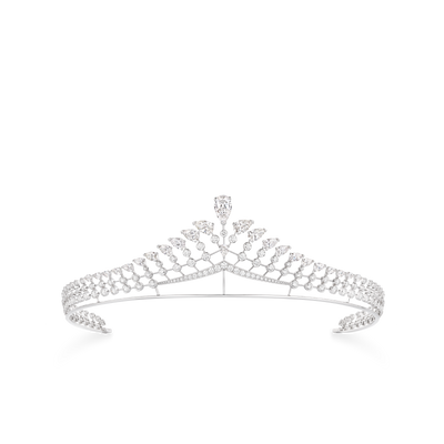 CHAUMET - Joséphine约瑟芬 - 饰物 - 白金冠冕，钻石 - 084103