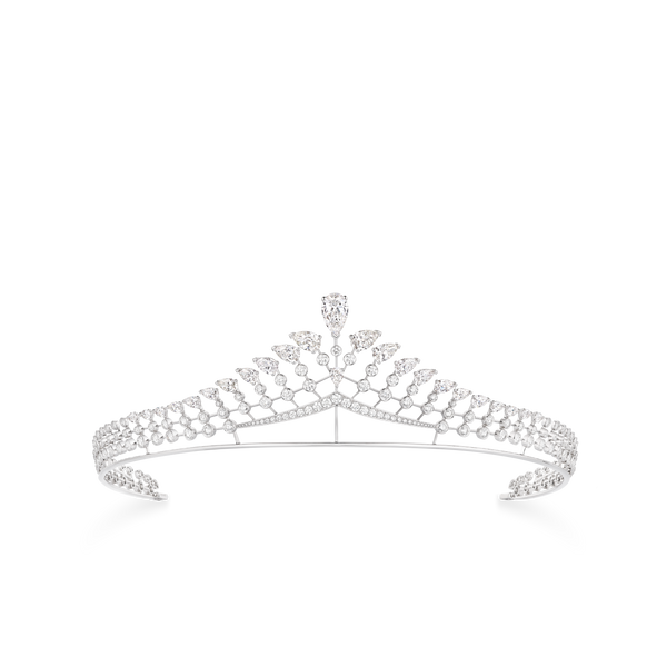 CHAUMET - ジョゼフィーヌ - イヤリング - イヤリング、ホワイトゴールド、ダイヤモンド - 084116
