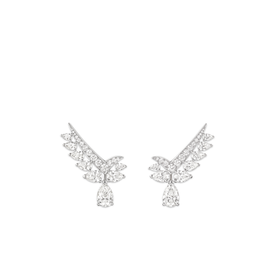 CHAUMET - ジョゼフィーヌ - イヤリング - イヤリング、ホワイトゴールド、ダイヤモンド - 084116