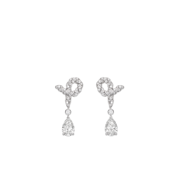 CHAUMET - Liens缘系·一生 - 腕表 - 白金腕表，黑色砂金石和钻石 - W85193