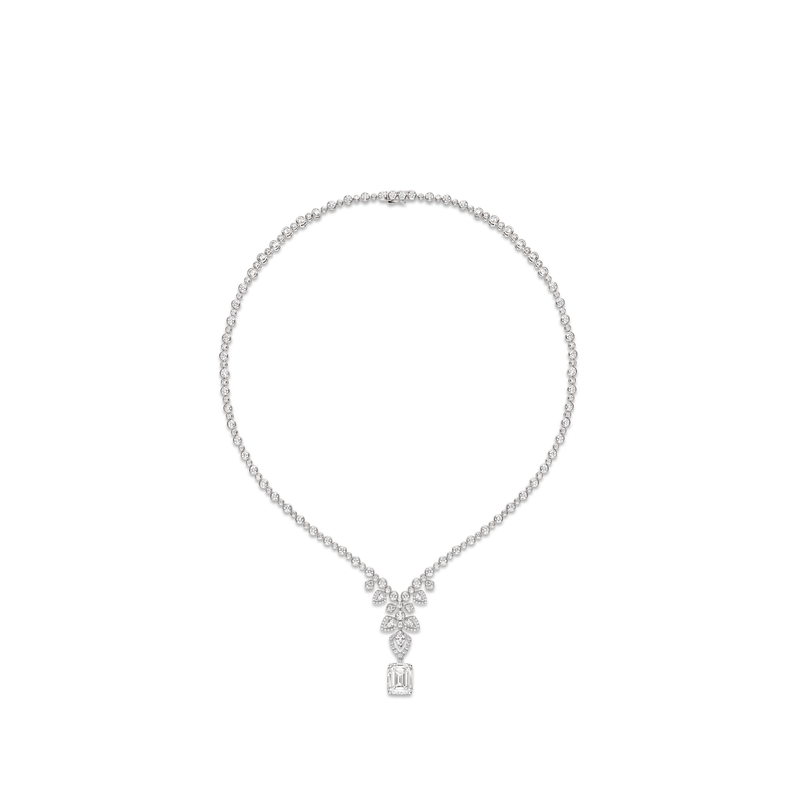 CHAUMET - Joséphine约瑟芬 - 项链 - 白金项链，钻石 - 084186