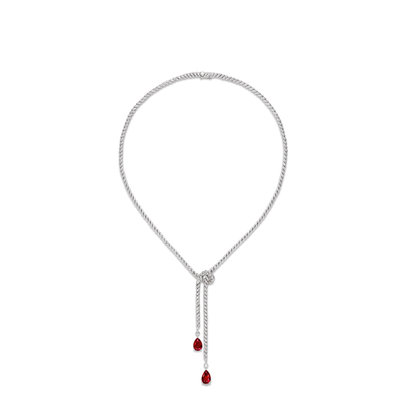 CHAUMET - Liens缘系·一生 - 腕表 - 白金腕表，黑色砂金石和钻石 - W85193