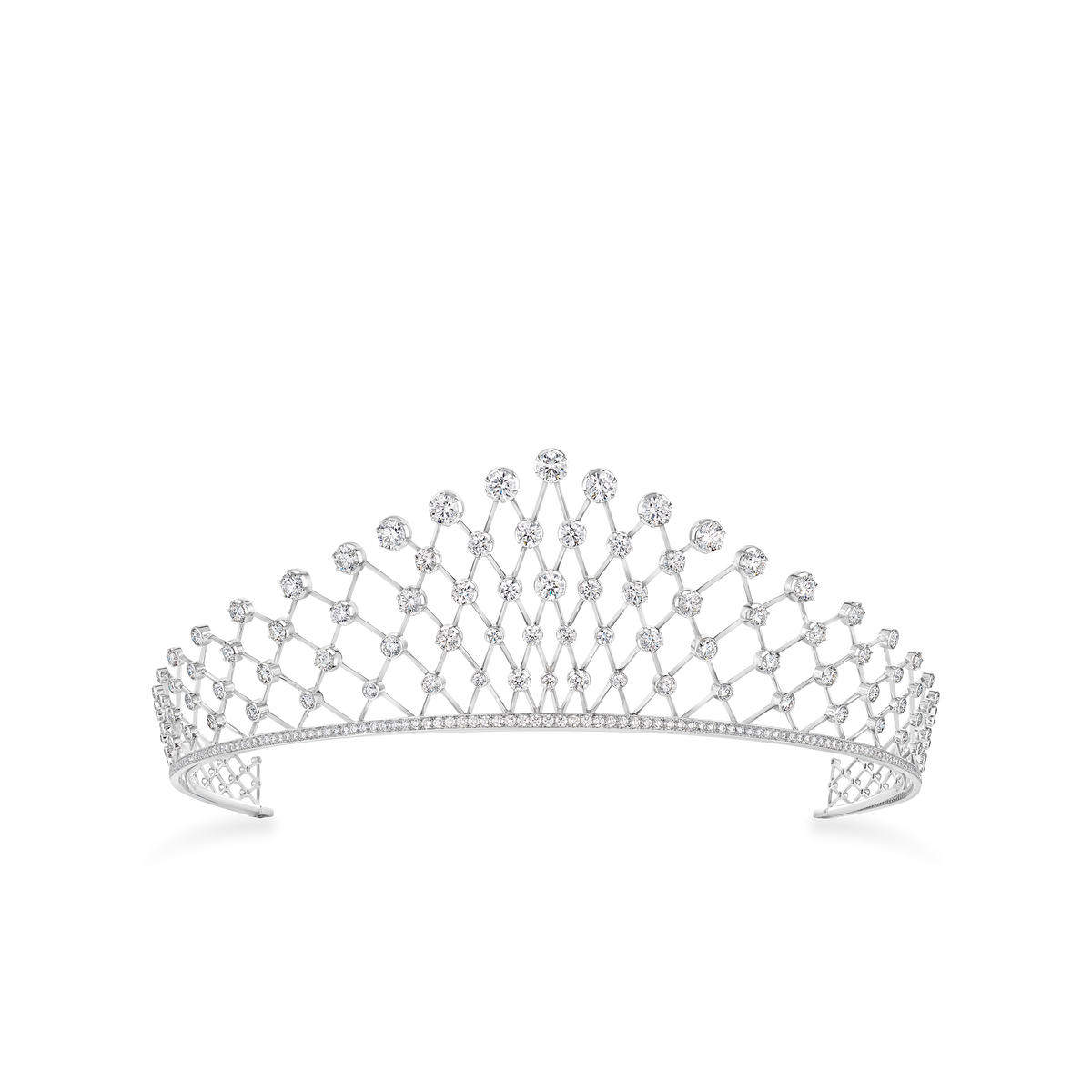 CHAUMET - Liens缘系·一生 - 饰物 - 白金冠冕，钻石 - 084192
