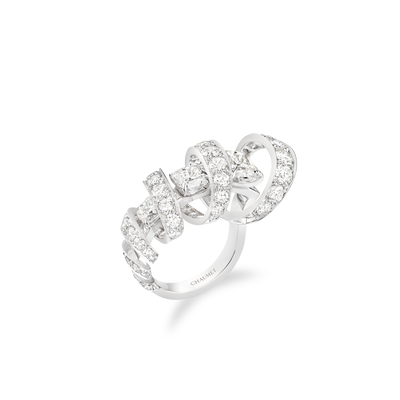 CHAUMET - TORSADE DE CHAUMET - RING - White gold ring, diamonds - 084354
