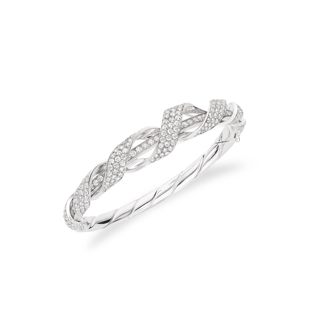 CHAUMET - Torsade de Chaumet旋爱 - 手链 - 白金手链，钻石 - 084372