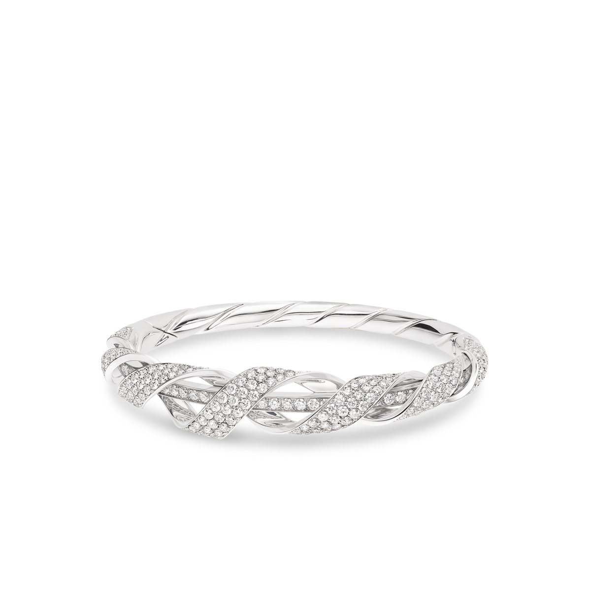 CHAUMET - Torsade de Chaumet旋爱 - 手链 - 白金手链，钻石 - 084372