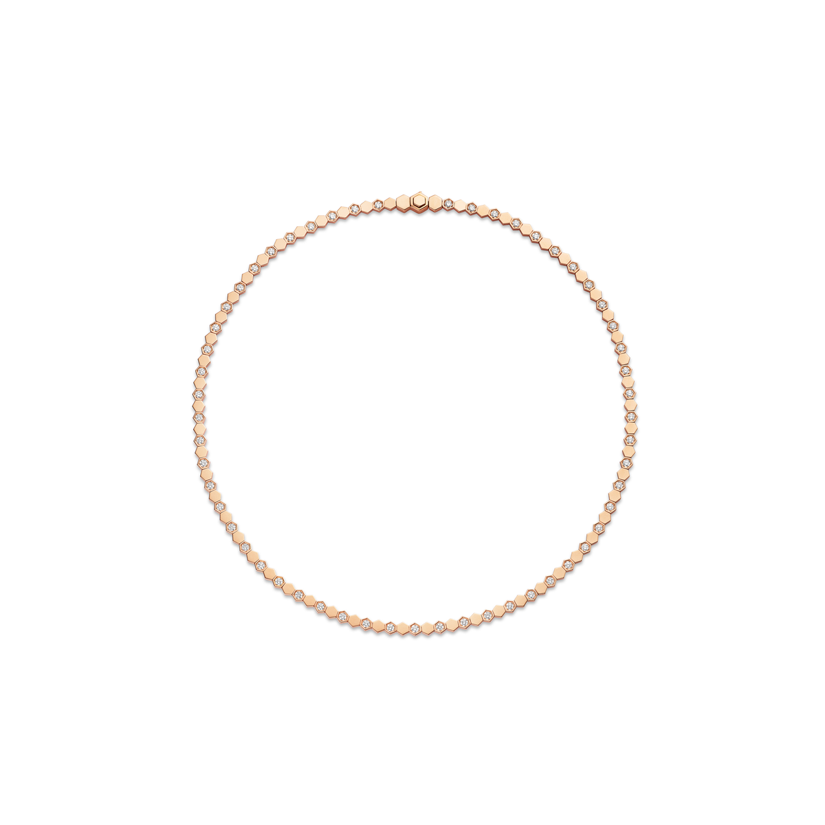 CHAUMET - BEE DE CHAUMET - COLLIER - Collier en or rose, diamants - 084399
