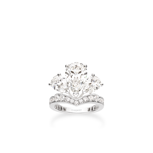 CHAUMET - Joséphine约瑟芬 - 饰物 - 白金冠冕，钻石 - 084103