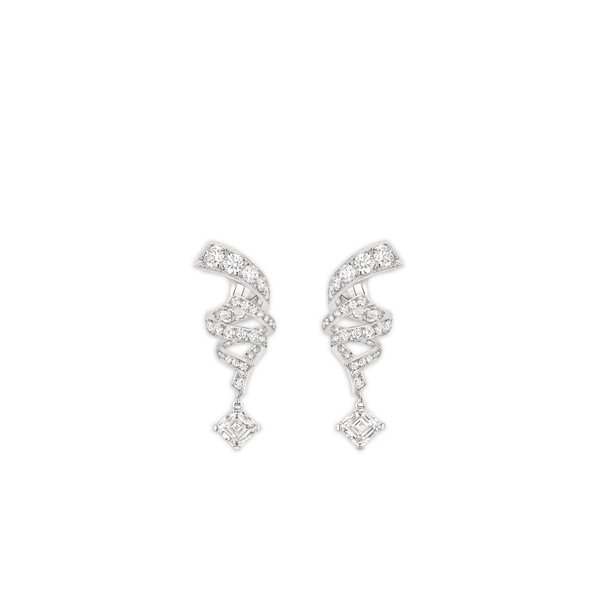 CHAUMET - TORSADE DE CHAUMET - BAGUE - Bague en or blanc, rubis et diamants - 085136