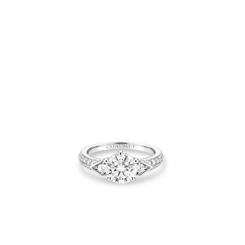 CHAUMET - Joséphine - 戒指 - 鉑金單鑽戒指，2克拉鑽石，鑽石 - 084432
