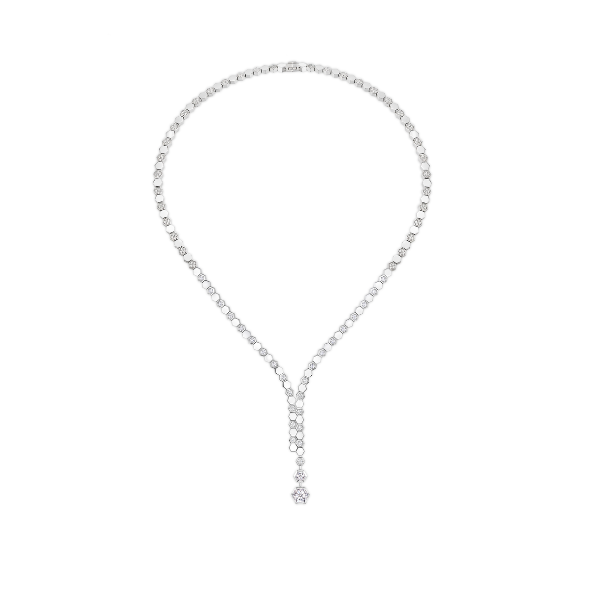 CHAUMET - Bee de Chaumet蜂格 - 项链 - 白金项链，1.50克拉钻石，钻石 - 084458