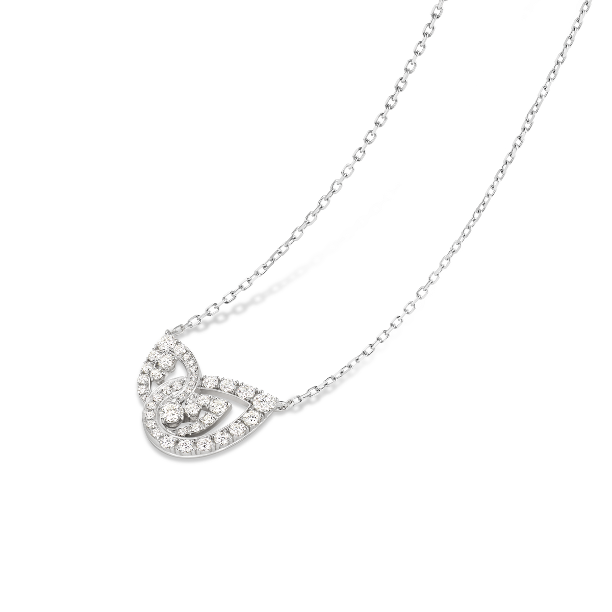 CHAUMET - JOSÉPHINE - PENDANT - White gold pendant, diamonds - 084731