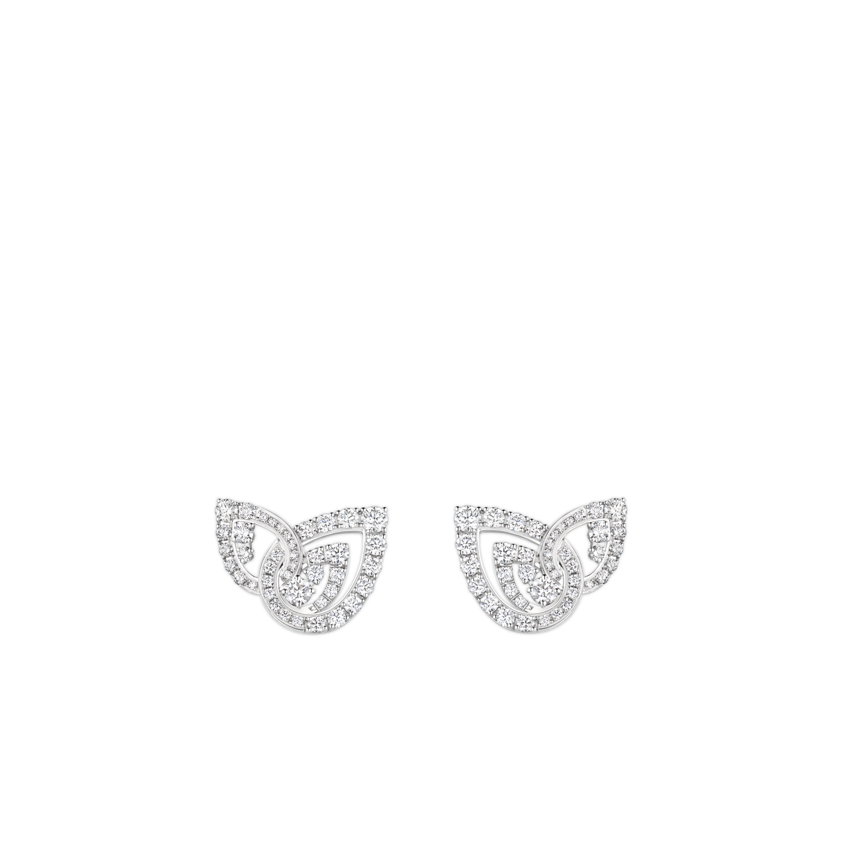 CHAUMET - JOSÉPHINE - EARRINGS - White gold earrings, diamonds - 084732