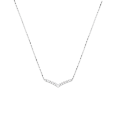 CHAUMET - JOSÉPHINE - PENDENTIF - Pendentif en or blanc, diamants - 084965
