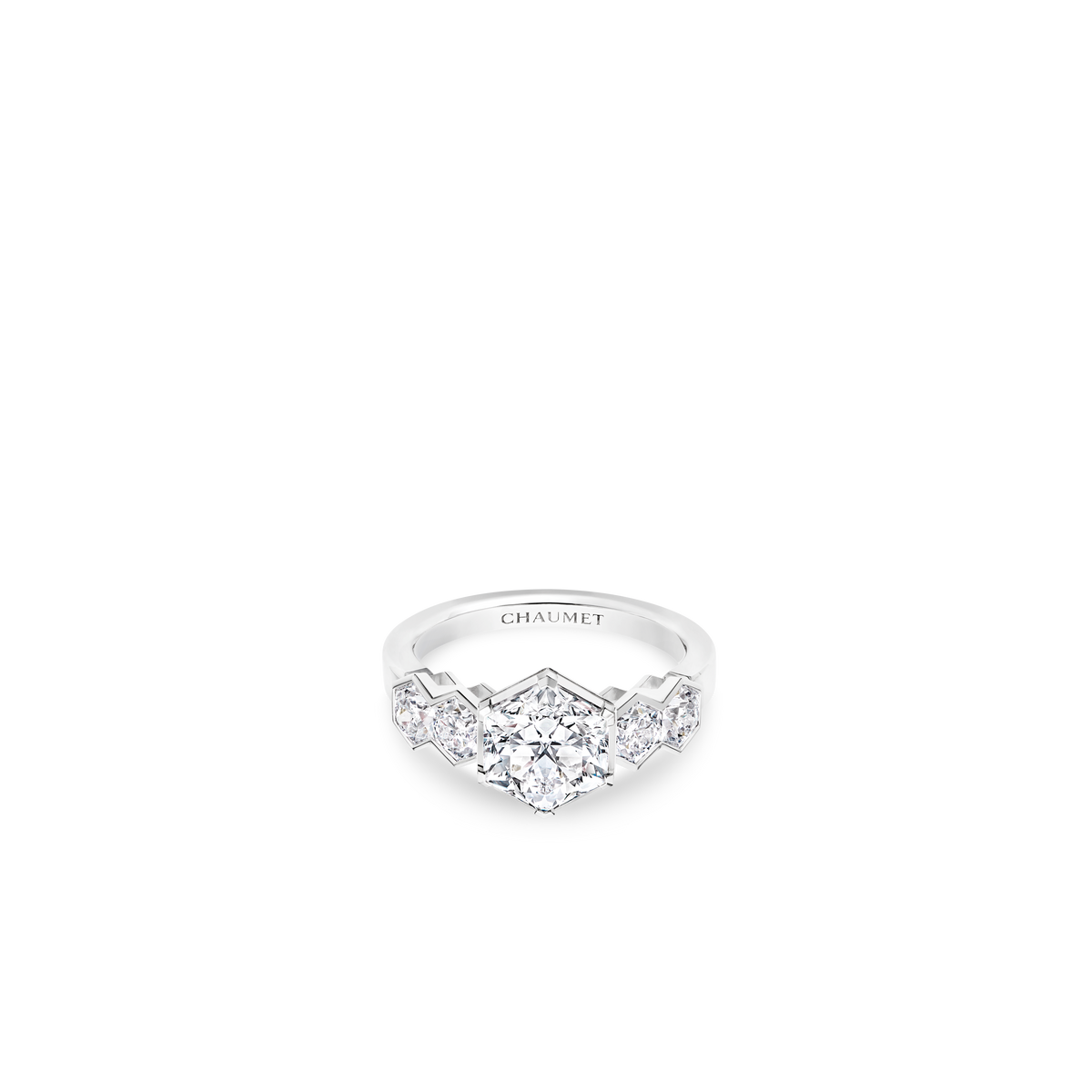 CHAUMET - Bee de Chaumet蜂格 - 戒指 - 白金钻戒，2克拉钻石，钻石 - 085002