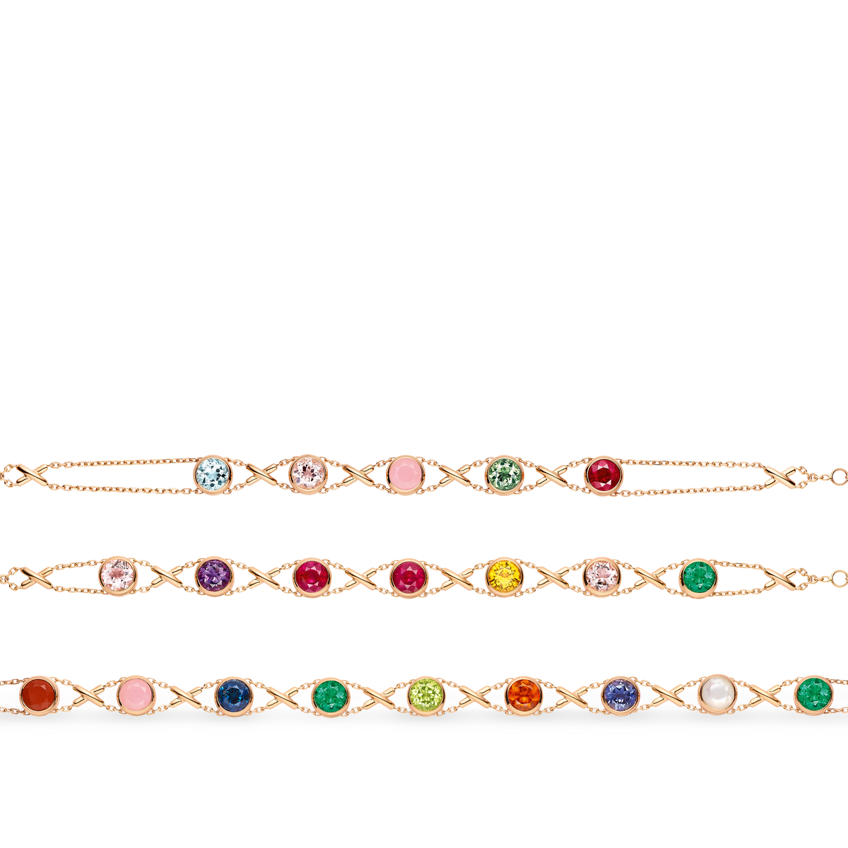 CHAUMET - Liens缘系·一生 - 手链 - 个性化玫瑰金手链 - 085055