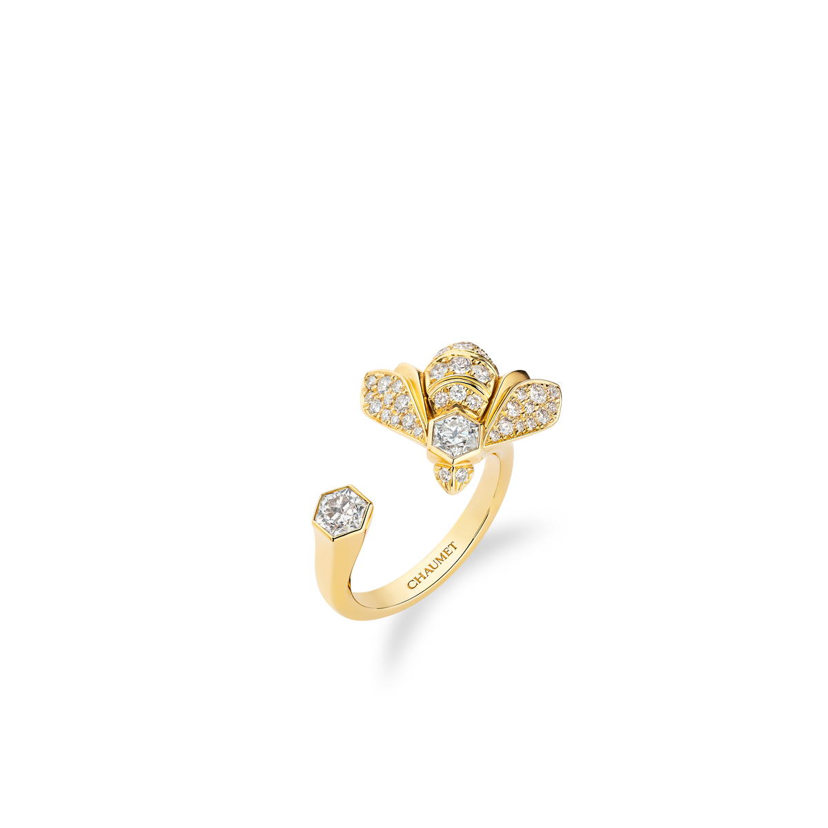 CHAUMET - Bee de Chaumet蜂格 - 戒指 - 黄金戒指，钻石 - 085065