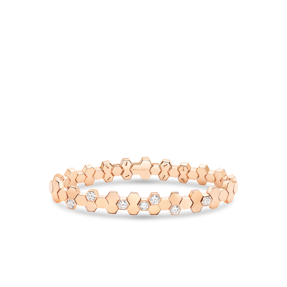 CHAUMET - Bee de Chaumet蜂格 - 手链 - 玫瑰金手链，钻石 - 085088