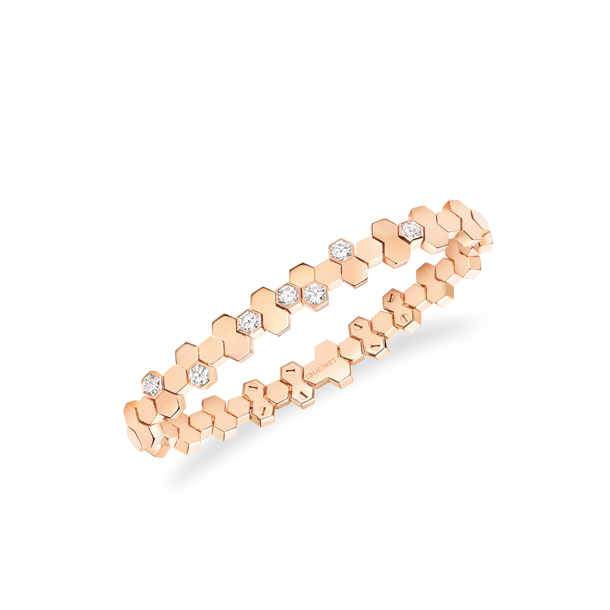 CHAUMET - BEE DE CHAUMET - BRACELET - Bracelet en or rose, diamants - 085088