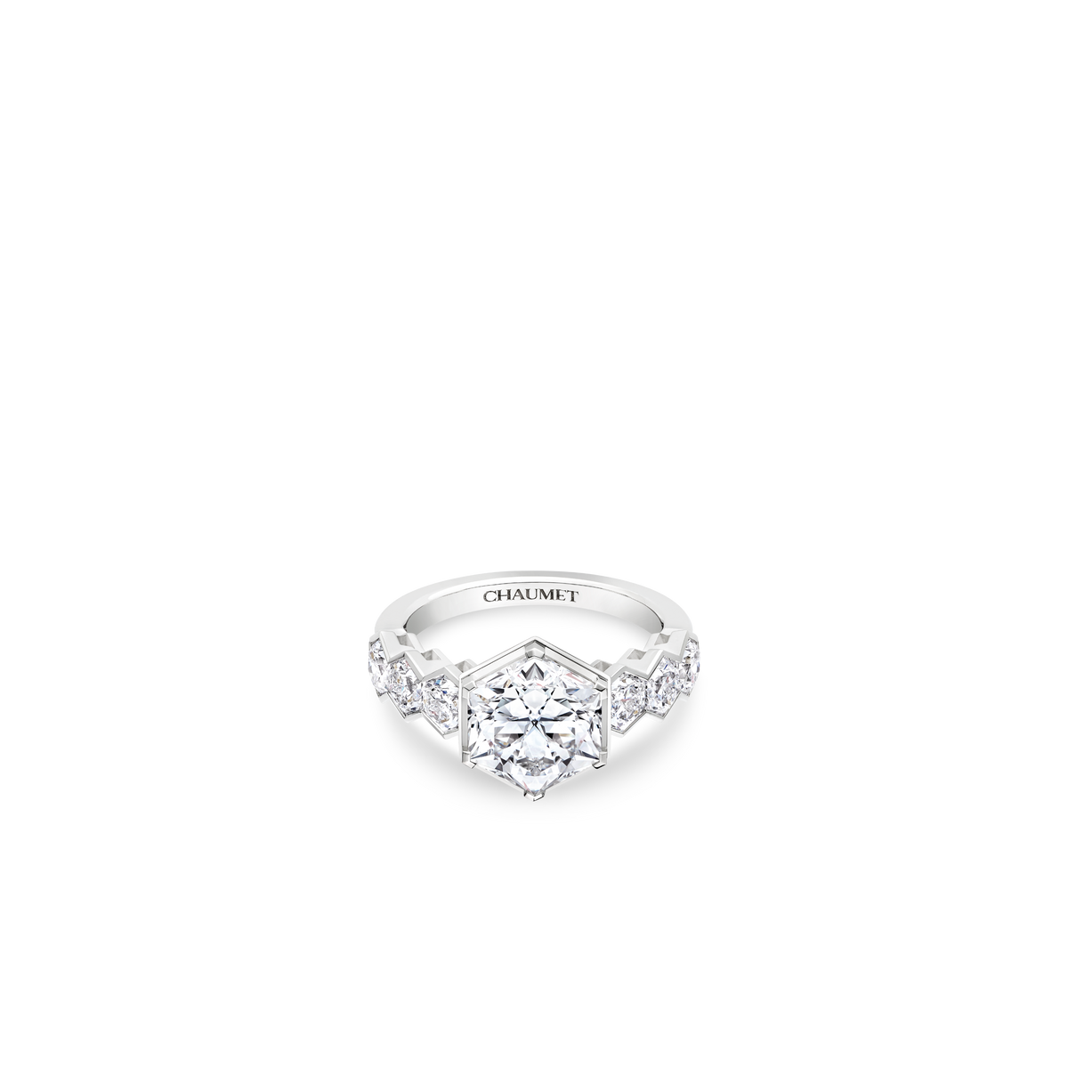 CHAUMET - Bee de Chaumet蜂格 - 戒指 - 白金钻戒，3克拉钻石，钻石 - 085112