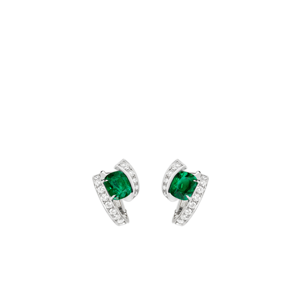 CHAUMET - تورساد دو شوميه - خاتم - خاتم من الذهب الأبيض، حجر زمرّد وألماس - 085159