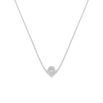 CHAUMET - Joséphine约瑟芬 - 项链 - 白金吊坠，钻石 - 085143