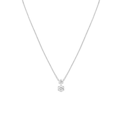 CHAUMET - BEE DE CHAUMET - PENDANT - White gold pendant, 0.7-carat diamonds - 085171