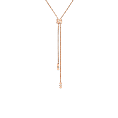 CHAUMET - Bee de Chaumet蜂格 - 项链 - 玫瑰金吊坠，钻石 - 085201