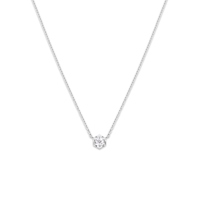 CHAUMET - BEE DE CHAUMET - PENDANT - White gold pendant, 0.3-carat diamond - 085242