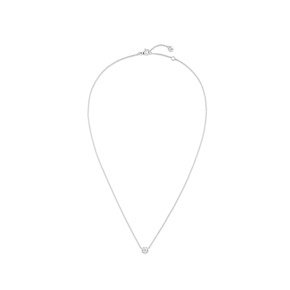 CHAUMET - BEE DE CHAUMET - PENDANT - White gold pendant, 0.3-carat diamond - 085242