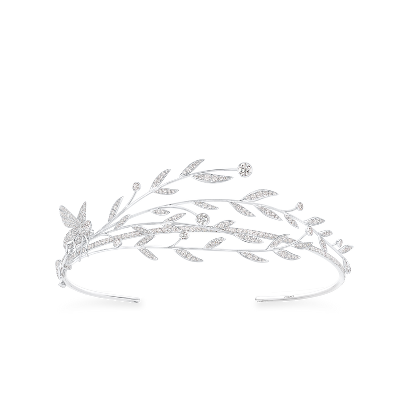 CHAUMET - LAURIER月桂叶 - 饰物 - 白金冠冕，钻石 - 085252