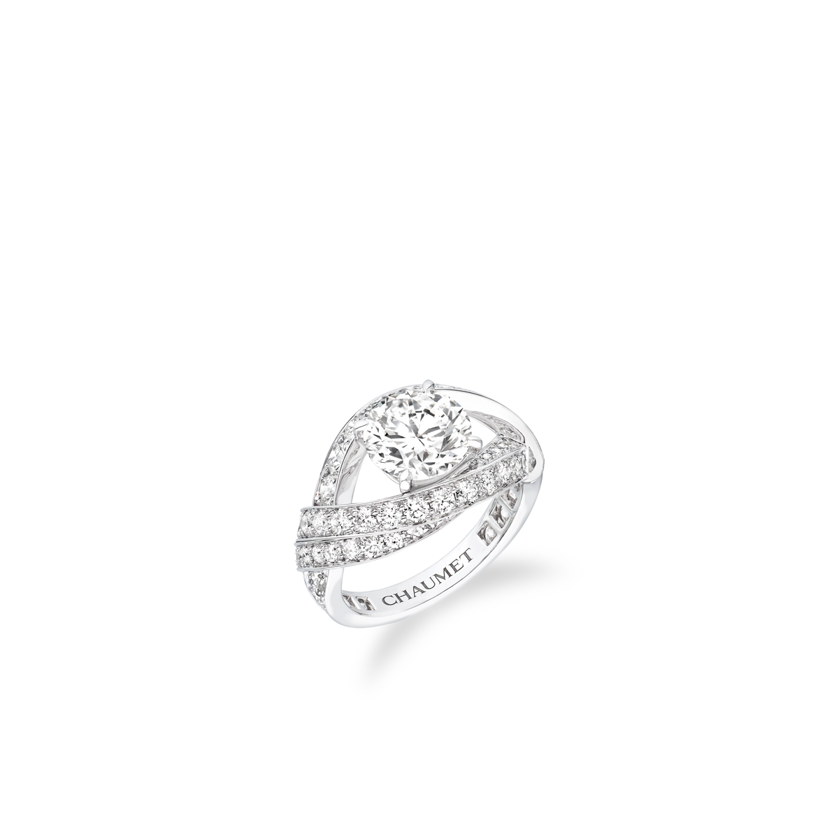 CHAUMET - LIENS - BAGUE - Bague en or blanc, diamants - 085262