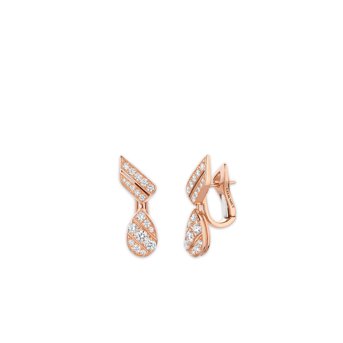 CHAUMET - جوزفين - أقراط - أقراط من الذهب الوردي، ألماس - 085359