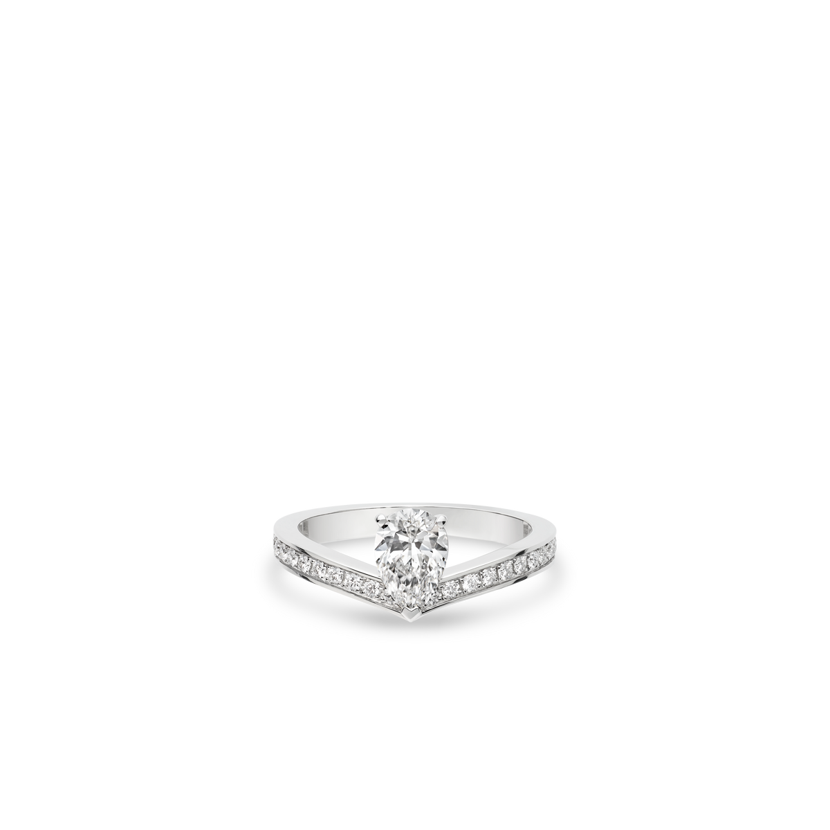 CHAUMET - JOSÉPHINE - BAGUE - Solitaire en platine, diamant 0.70 carat, diamants - 085360