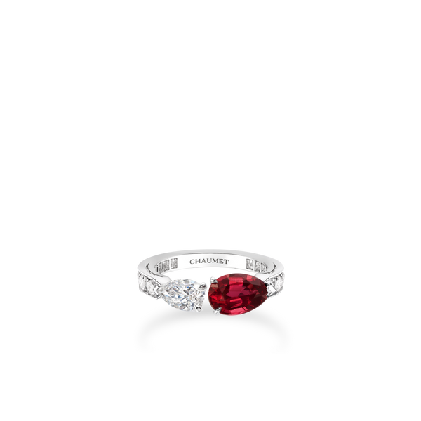 CHAUMET - جوزفين - بروش - بروش من الذهب الأبيض، ألماس - 084736