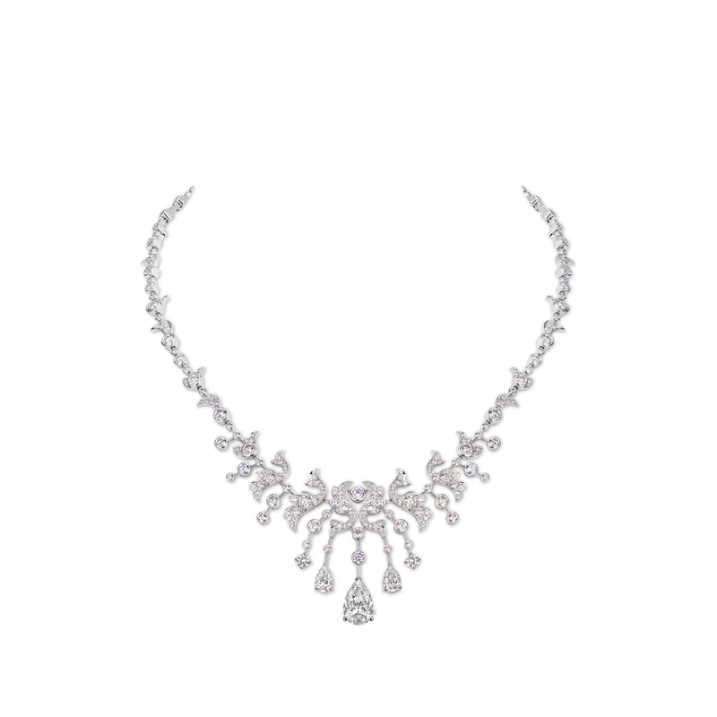 CHAUMET - JOSÉPHINE - NECKLACE - White gold necklace, diamonds - 085376