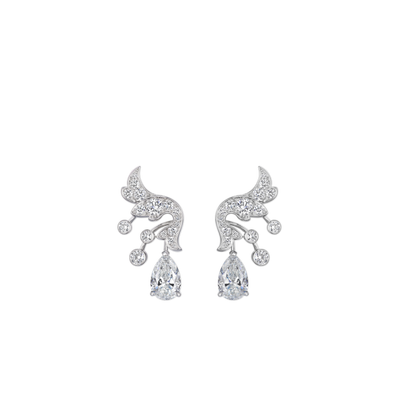 CHAUMET - JOSÉPHINE - BOUCLES D'OREILLES - Boucles d'oreilles en or blanc, diamants - 085378
