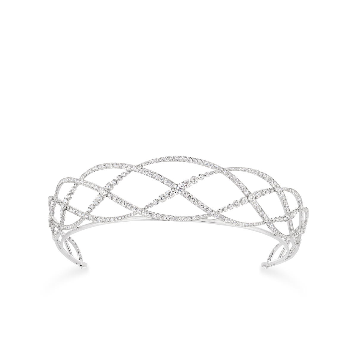 CHAUMET - Liens缘系·一生 - 饰物 - 白金冠冕，钻石 - 085382